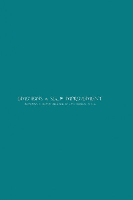 Emotions & Self-Improvement Journal