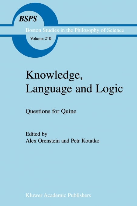 Knowledge, Language and Logic