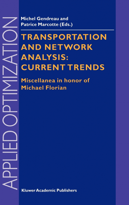 Transportation and Network Analysis