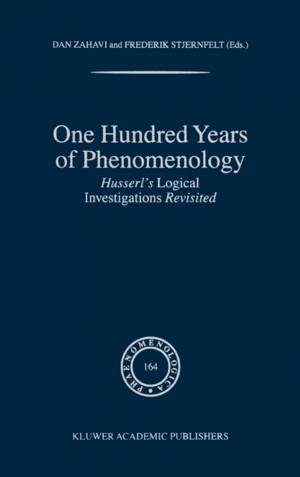 One Hundred Years of Phenomenology