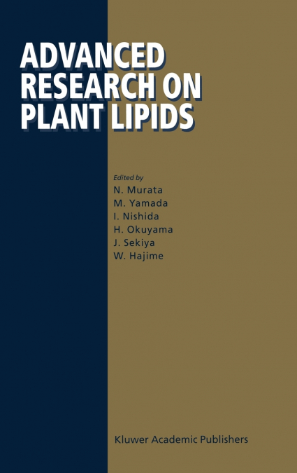 Advanced Research on Plant Lipids