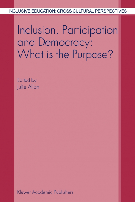 Inclusion, Participation and Democracy