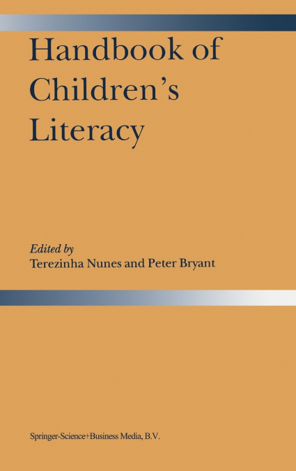 Handbook of Children’s Literacy