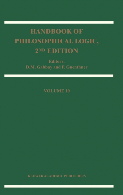 Handbook of Philosophical Logic