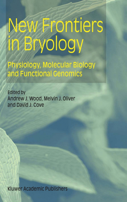 New Frontiers in Bryology