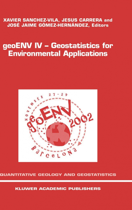 geoENV IV - Geostatistics for Environmental Applications