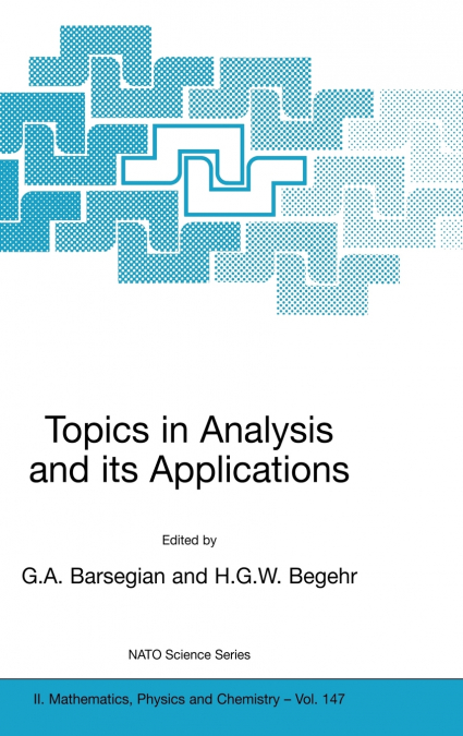 Topics in Analysis and its Applications