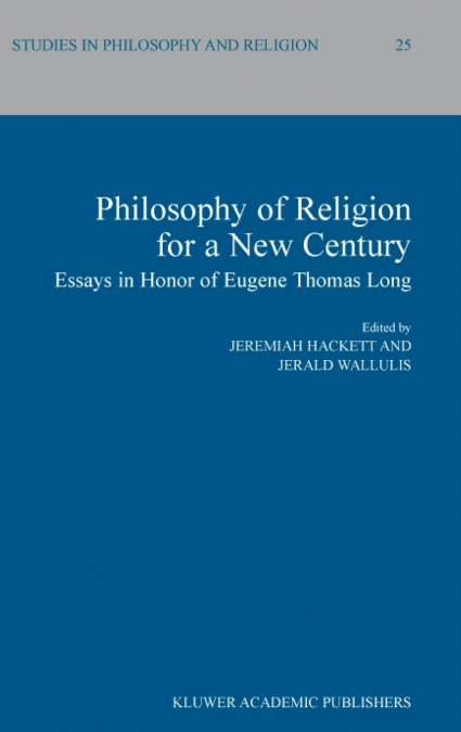 Philosophy of Religion for a New Century
