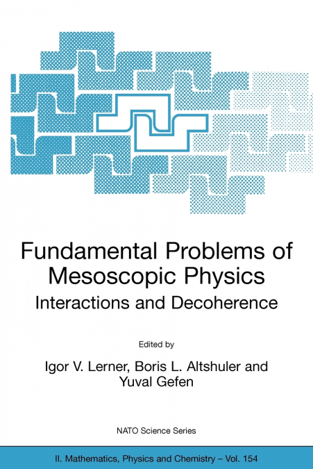 Fundamental Problems of Mesoscopic Physics