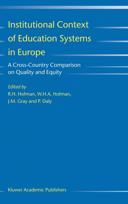 Institutional Context of Education Systems in Europe