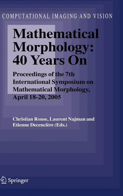 Mathematical Morphology