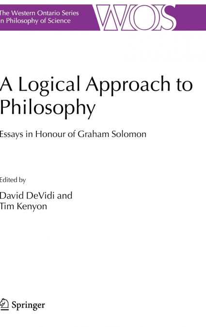 A Logical Approach to Philosophy