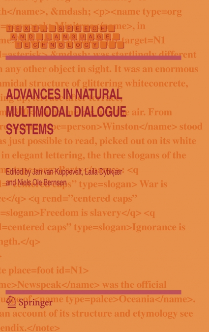 Advances in Natural Multimodal Dialogue Systems