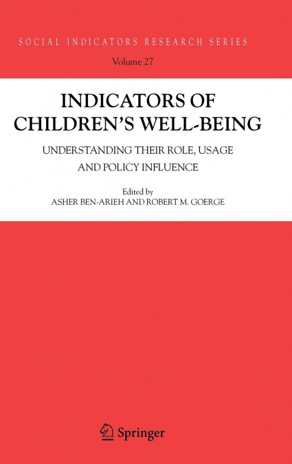 Indicators of Children’s Well-Being