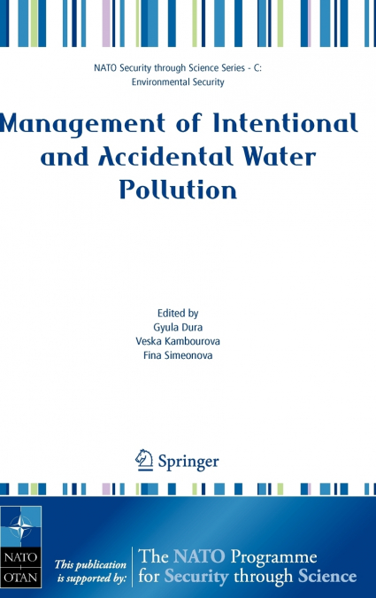 Management of Intentional and Accidental Water Pollution