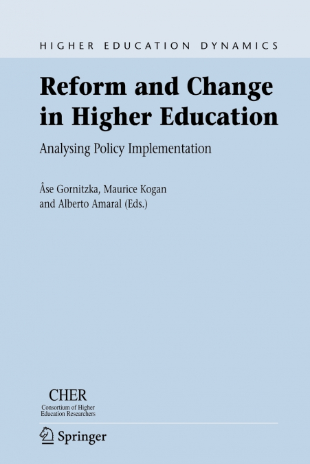 Reform and Change in Higher Education