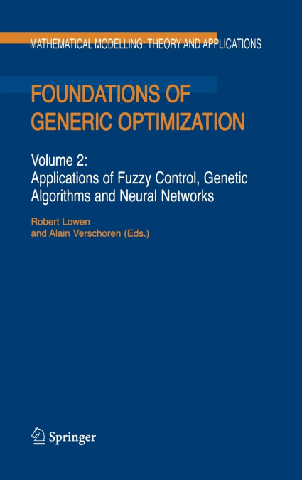 Foundations of Generic Optimization