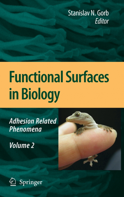 Functional Surfaces in Biology