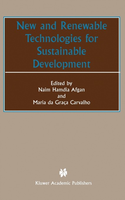 New and Renewable Technologies for Sustainable Development