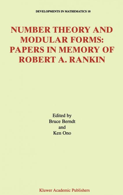 Number Theory and Modular Forms