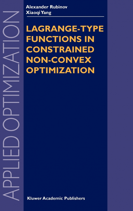 Lagrange-type Functions in Constrained Non-Convex Optimization