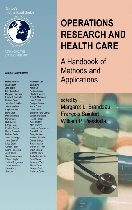 Operations Research and Health Care