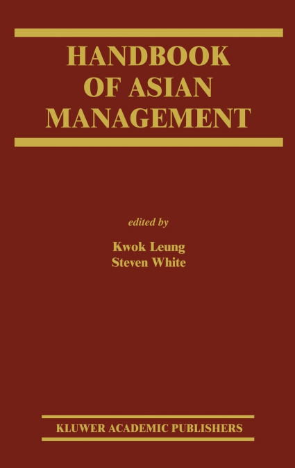 Handbook of Asian Management