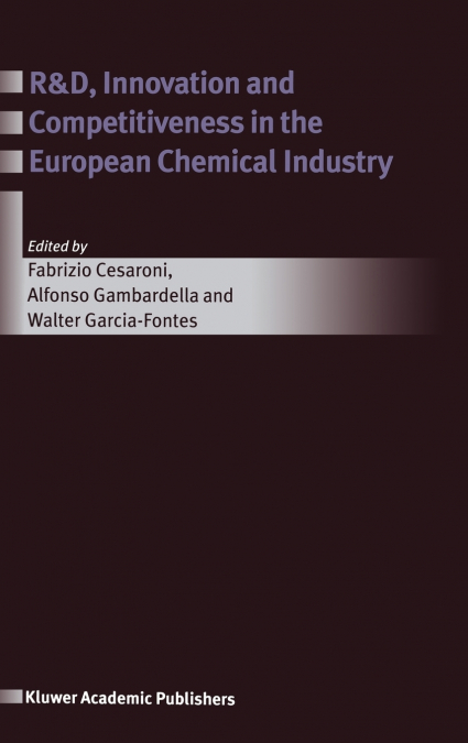 R&D, Innovation and Competitiveness in the European Chemical Industry