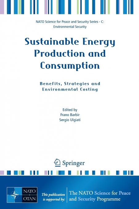 Sustainable Energy Production and Consumption