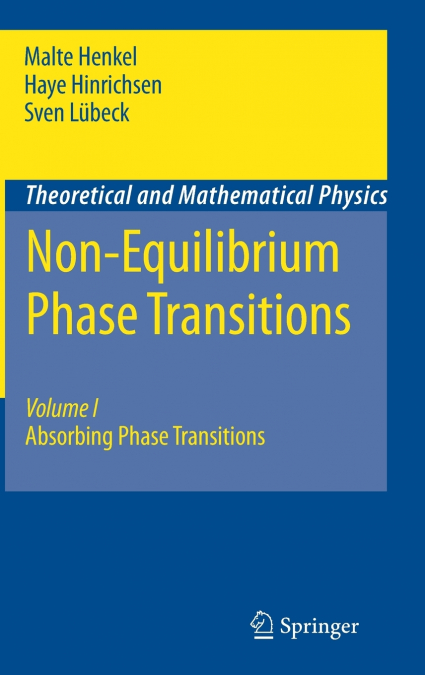 Non-Equilibrium Phase Transitions, Volume I