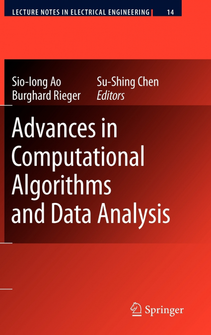 Advances in Computational Algorithms and Data Analysis