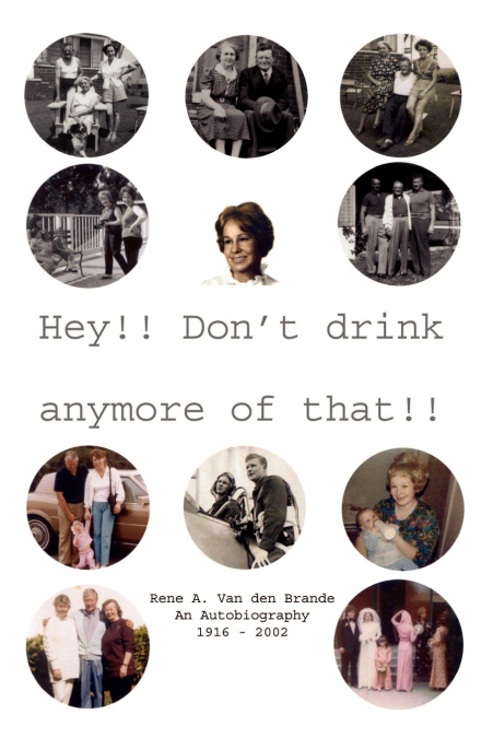 Hey!! Don’t Drink Anymore of That!!
