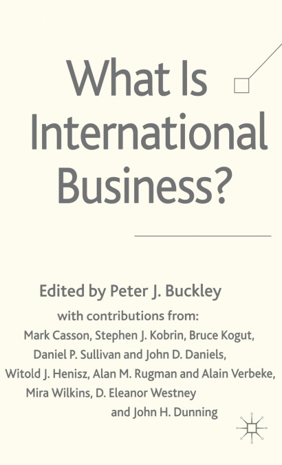What is International Business?