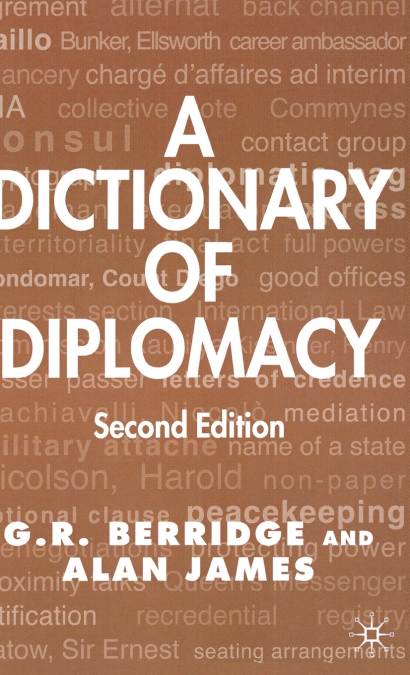 A Dictionary of Diplomacy