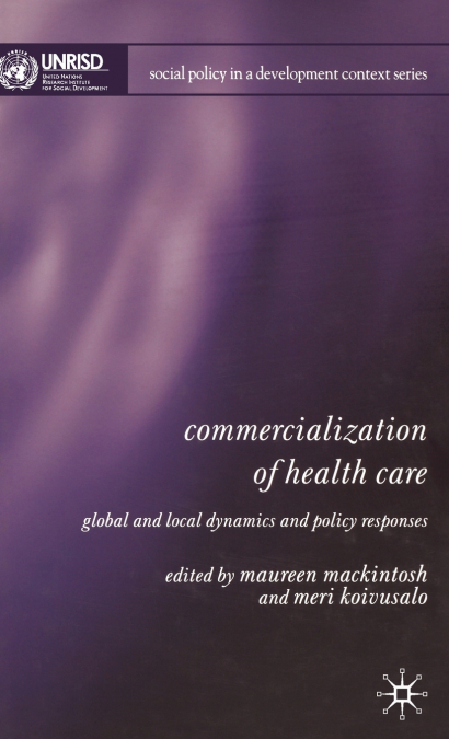 Commercialization of Health Care