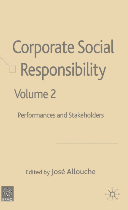 Corporate Social Responsibility, Volume 2