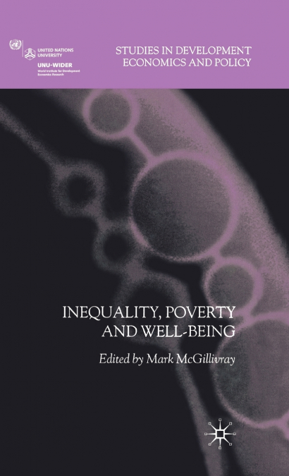 Inequality, Poverty and Well-Being