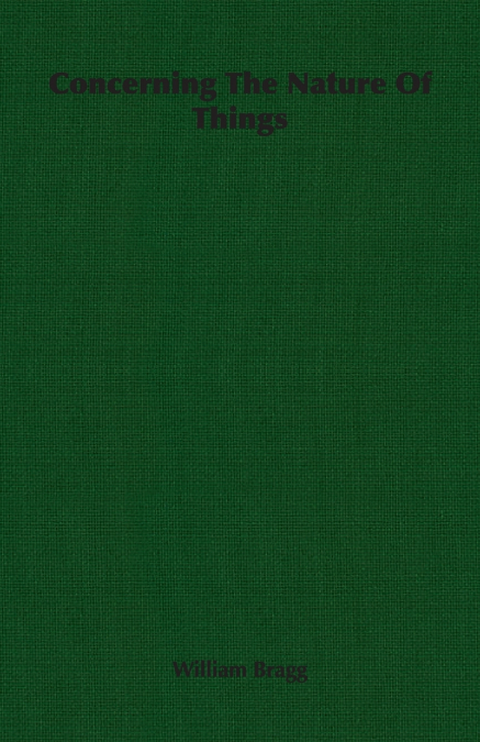 Concerning The Nature Of Things