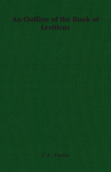 An Outline of the Book of Leviticus