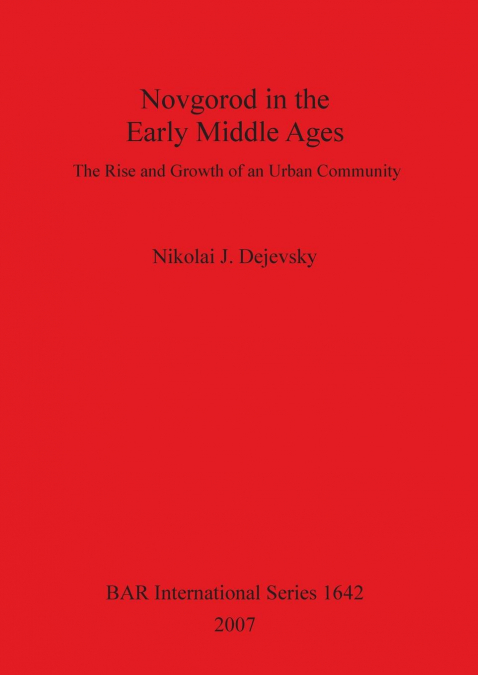 Novgorod in the Early Middle Ages