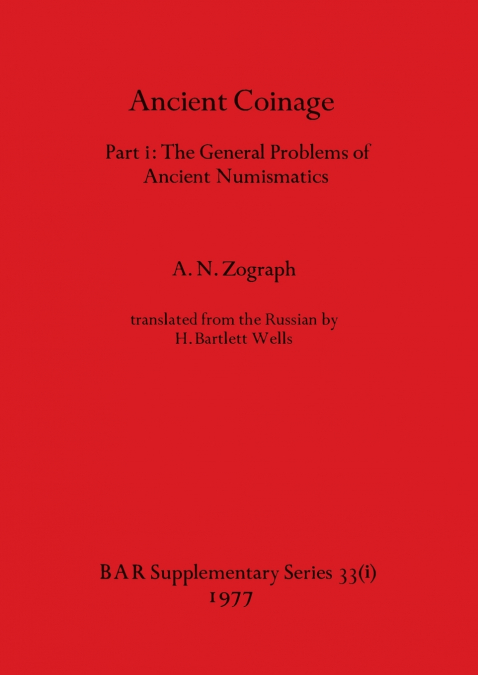 Ancient Coinage, Part i