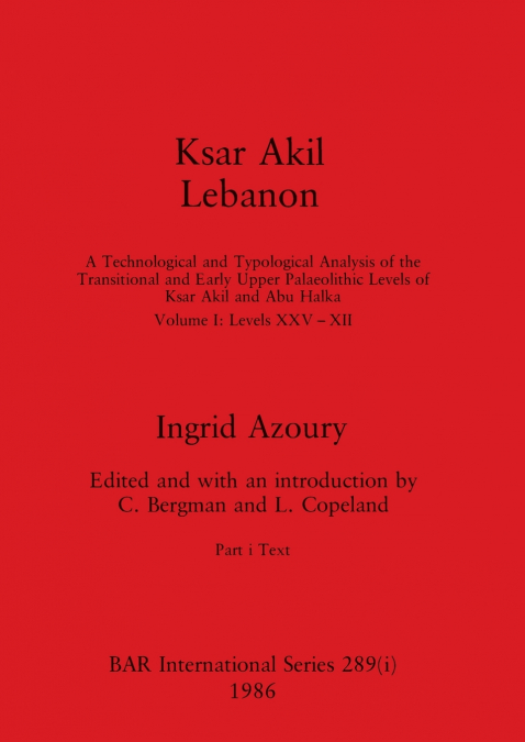 Ksar Akil Lebanon, Part i