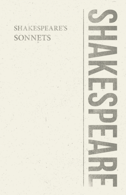 Shakespeare’s Sonnets
