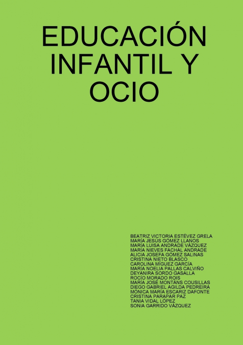 EDUCACIÓN INFANTIL Y OCIO