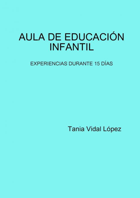 AULA DE EDUCACIÓN INFANTIL