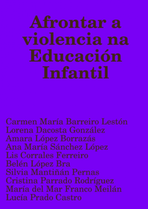 Afrontar a violencia na Educación Infantil