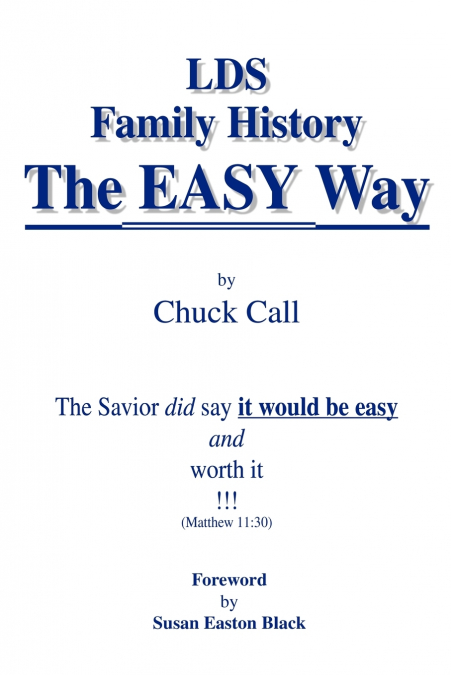 LDS Family History the Easy Way
