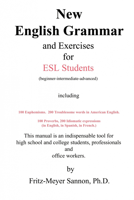 New English Grammar for Esl Students