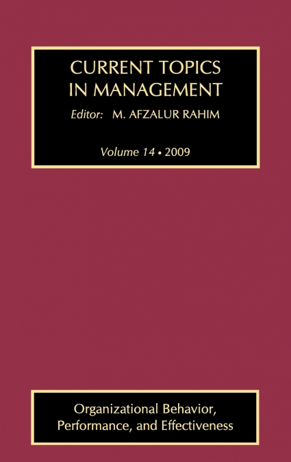 Current Topics in Management