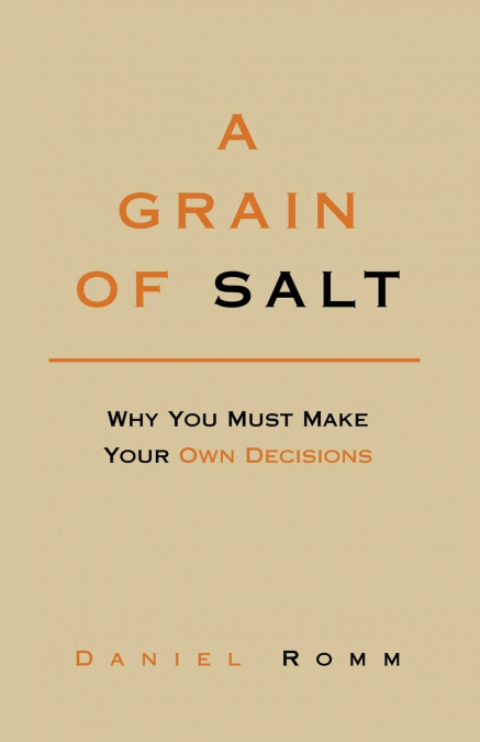 A Grain of Salt